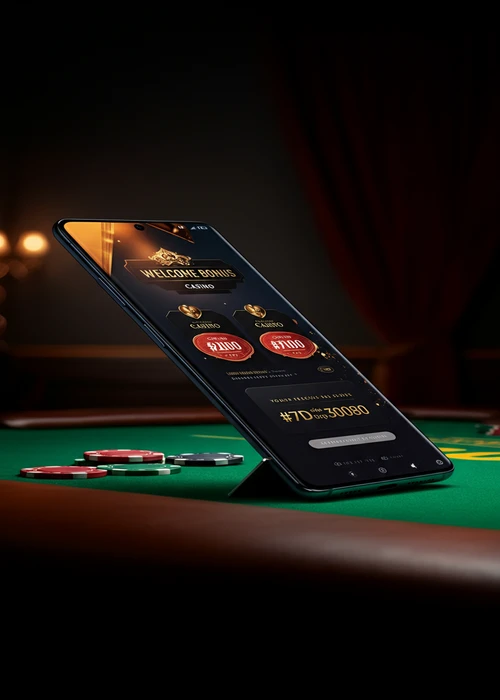 Red Stag Casino homepage featuring an inviting interface, a prominent welcome bonus banner, and popular WGS slot game icons for instant play.